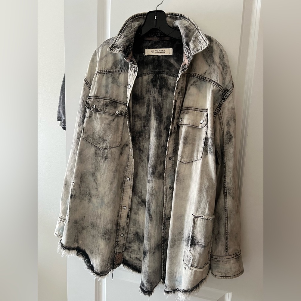 Distressed Denim Jacket
